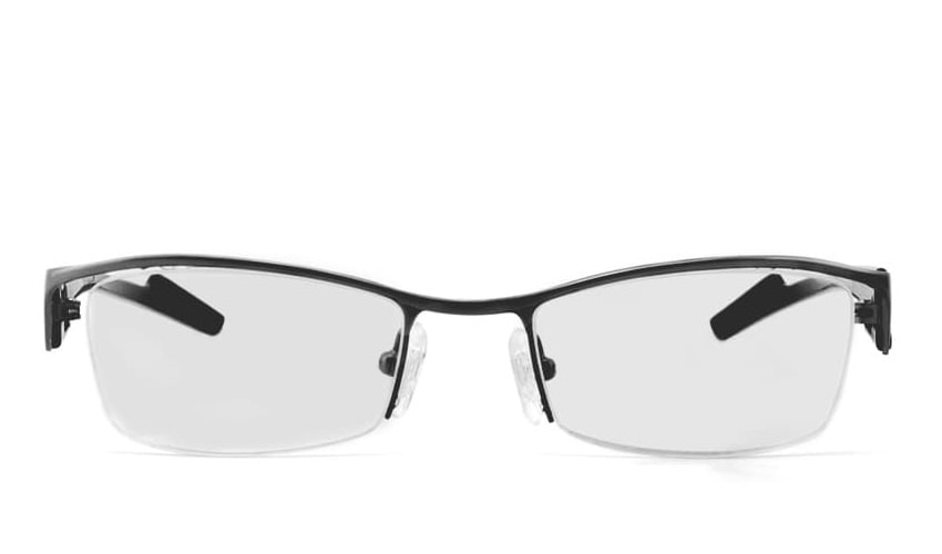 Deine Halbrandbrille mit neuen Gläsern. MIT oder OHNE Sehstärke.