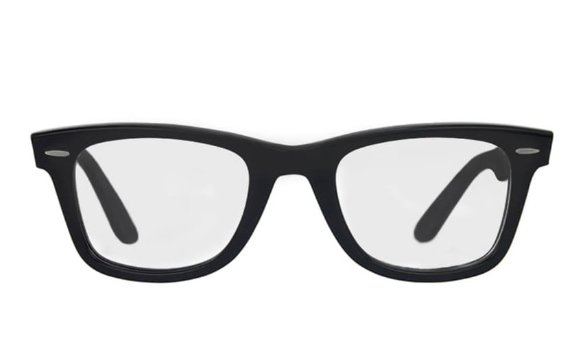 Deine Vollrandbrille mit neuen Gläsern. OHNE Sehstärke